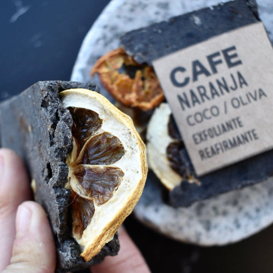 Jabón Artesanal Café Naranja