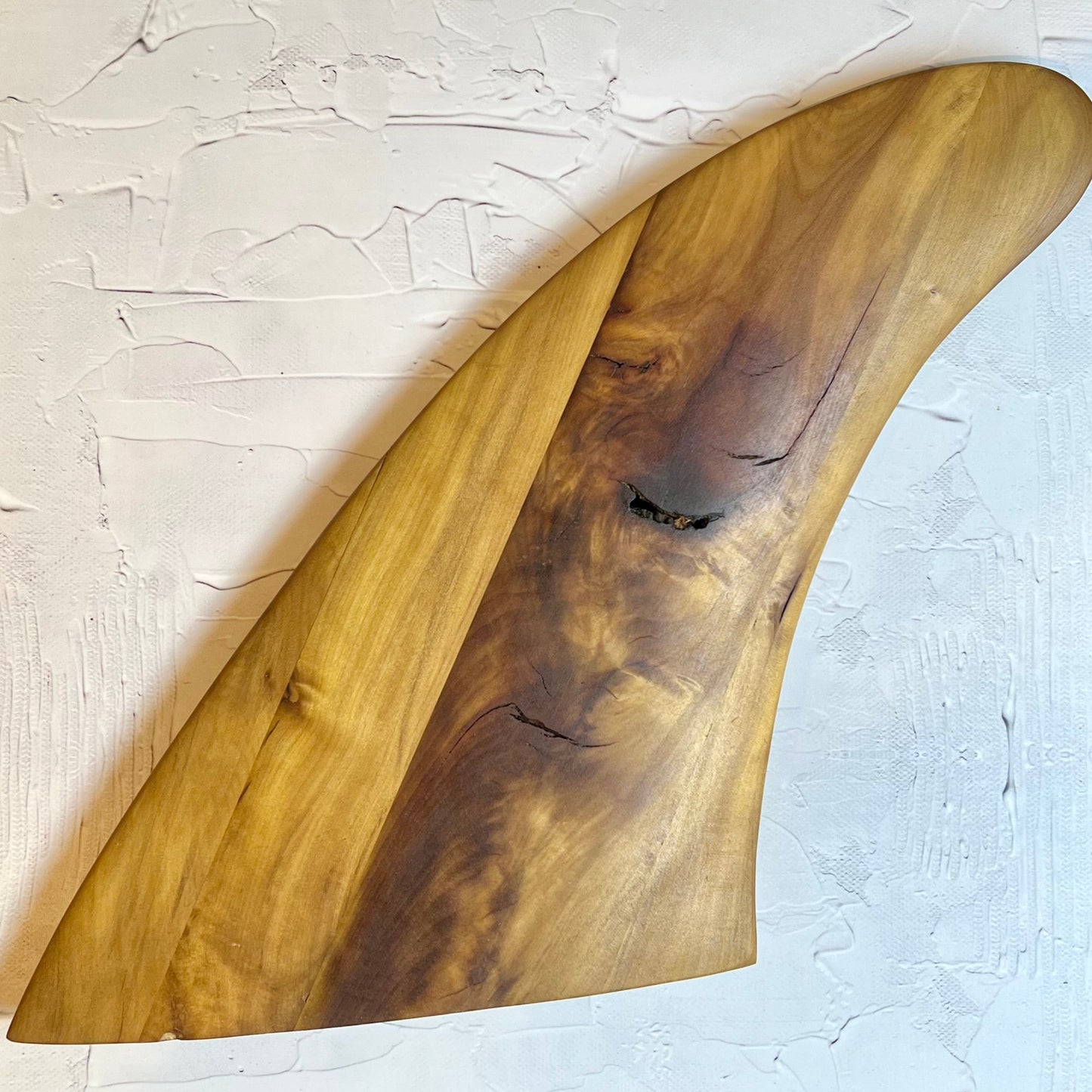 Escultura Aleta Madera
