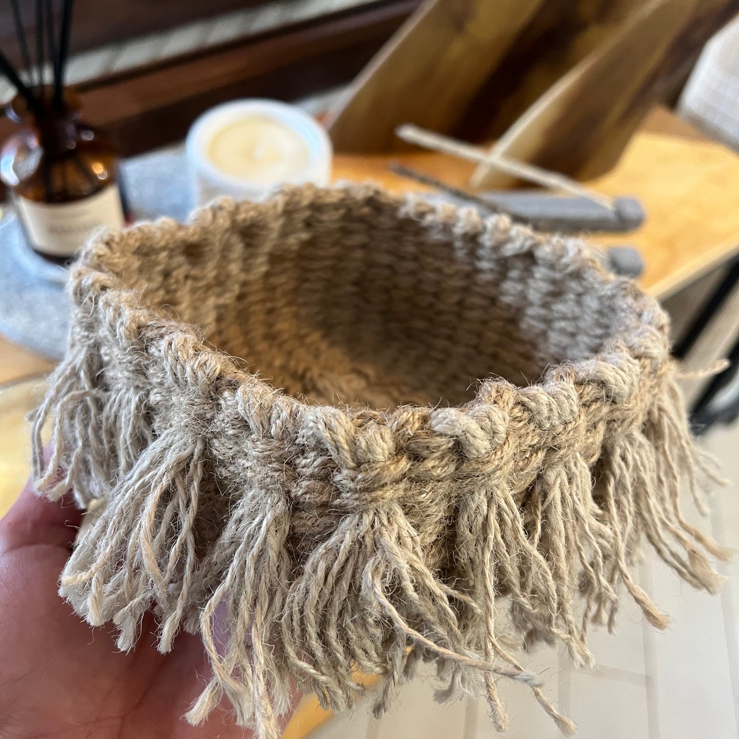 Servilletero Macramé