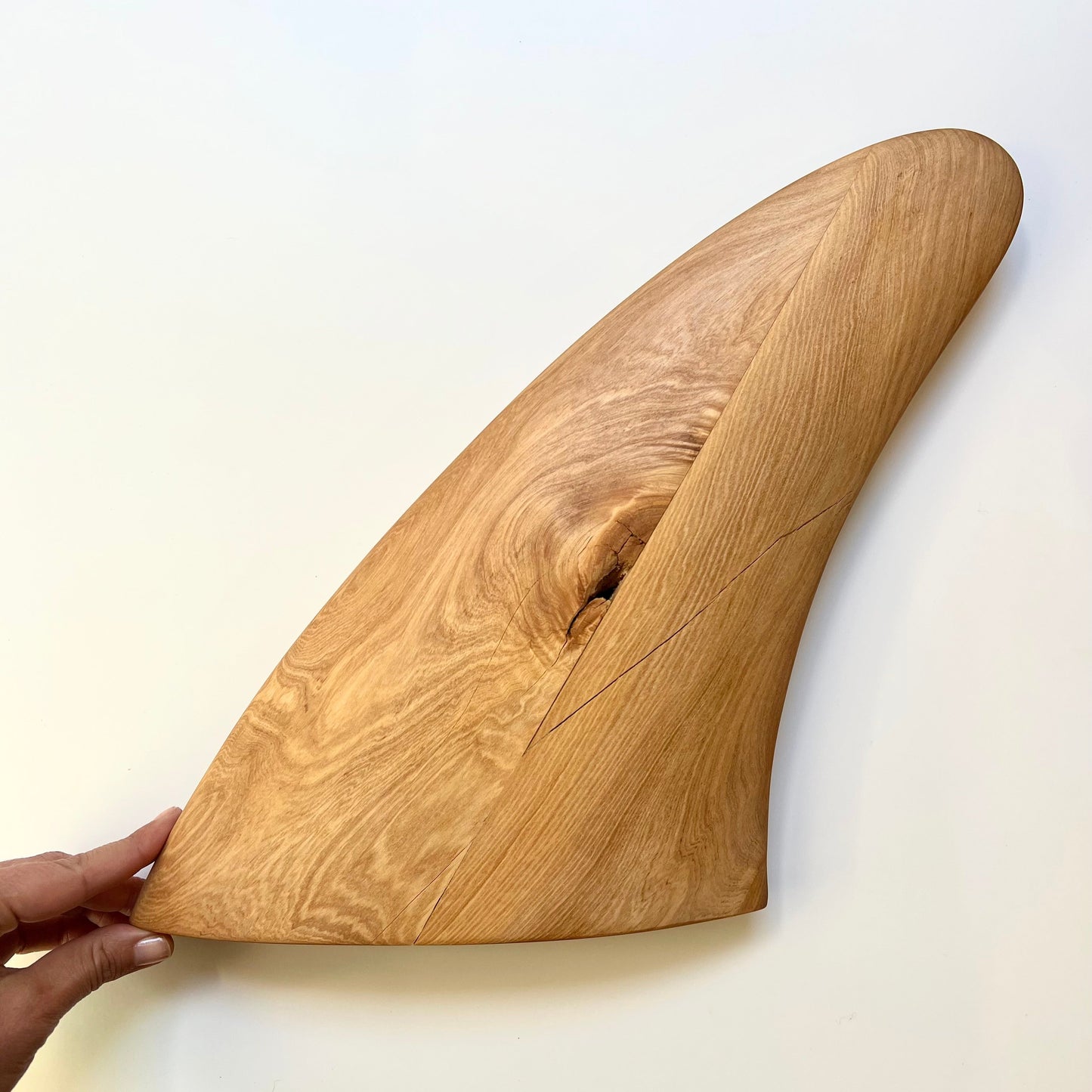 Escultura Aleta Madera