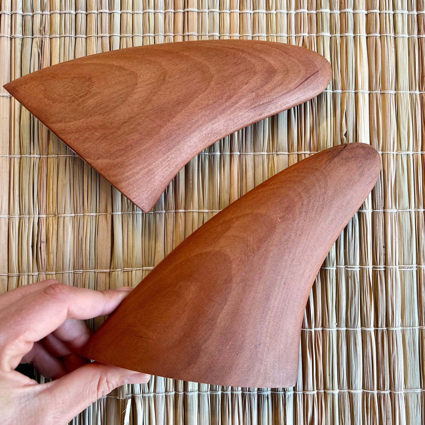 Escultura Aleta Madera