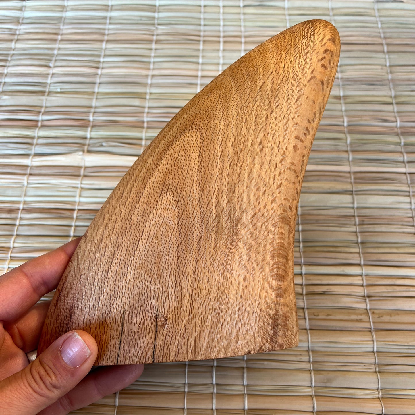 Escultura Aleta Madera