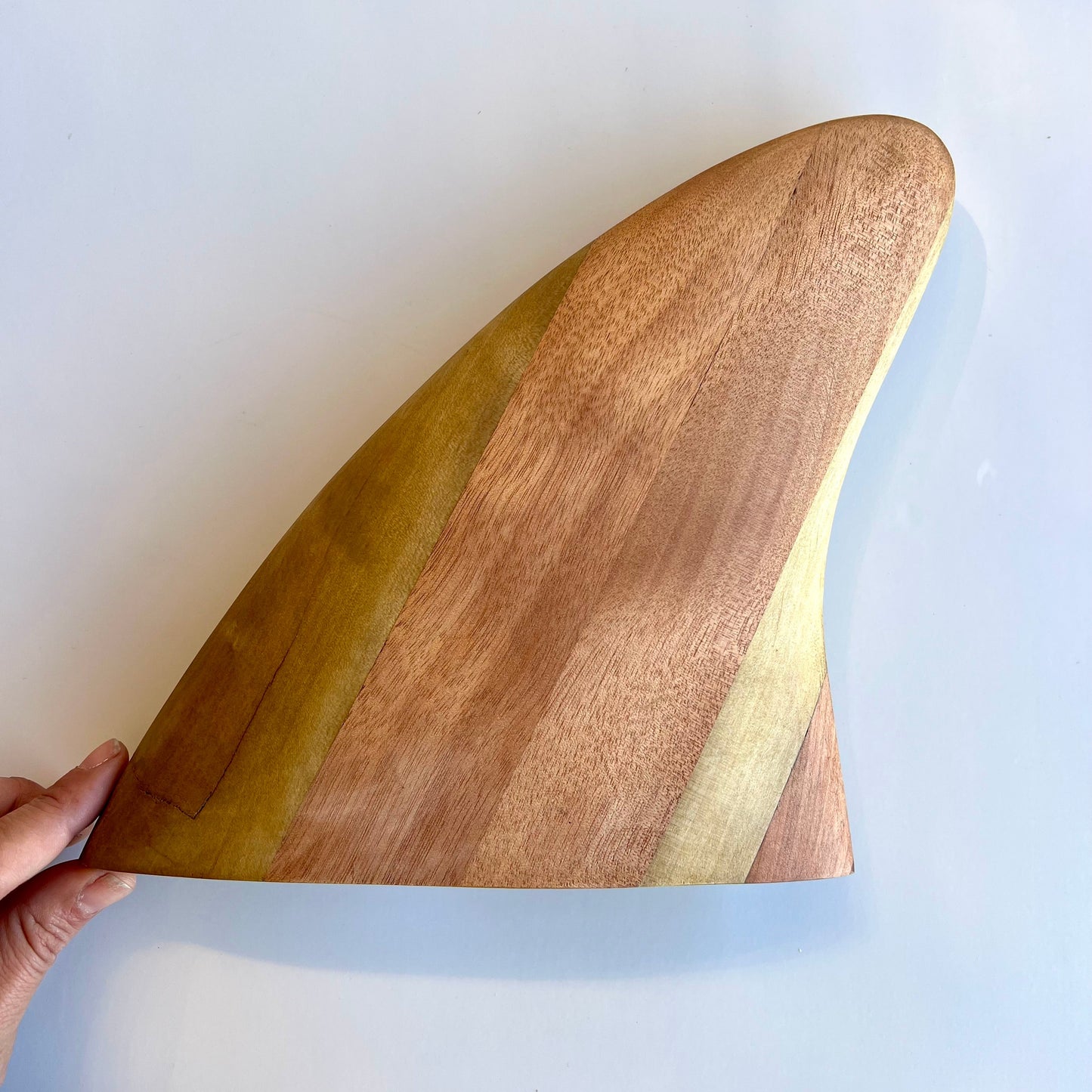 Escultura Aleta Madera