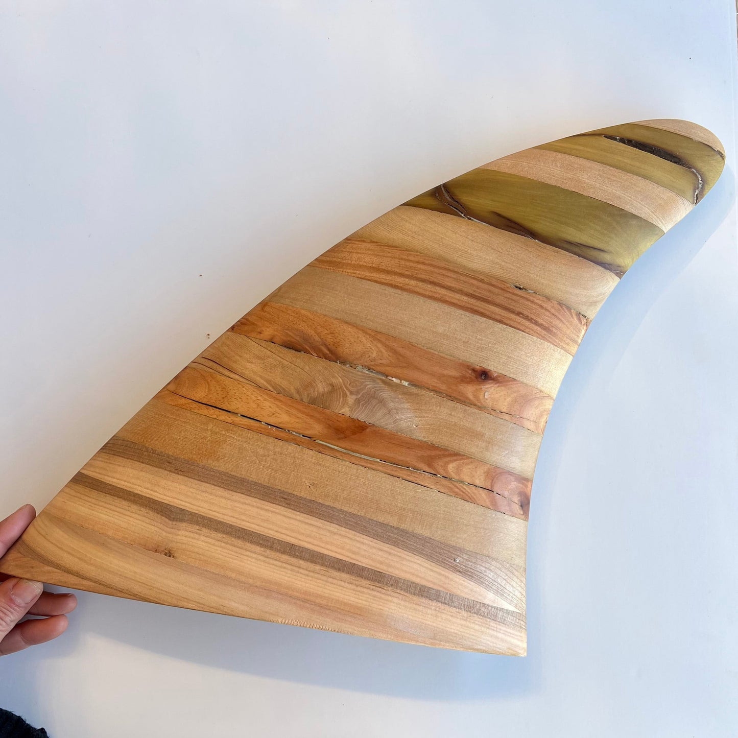 Escultura Aleta Madera