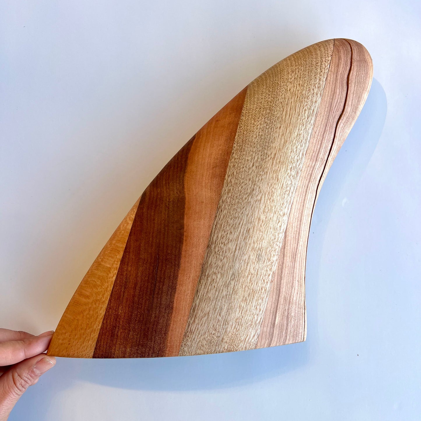 Escultura Aleta Madera