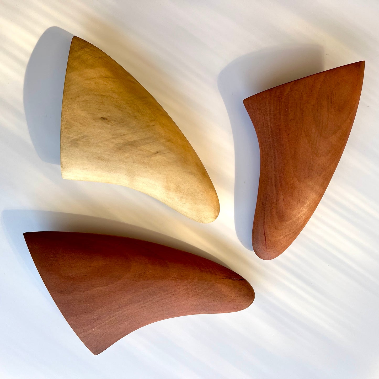 Escultura Aleta Madera