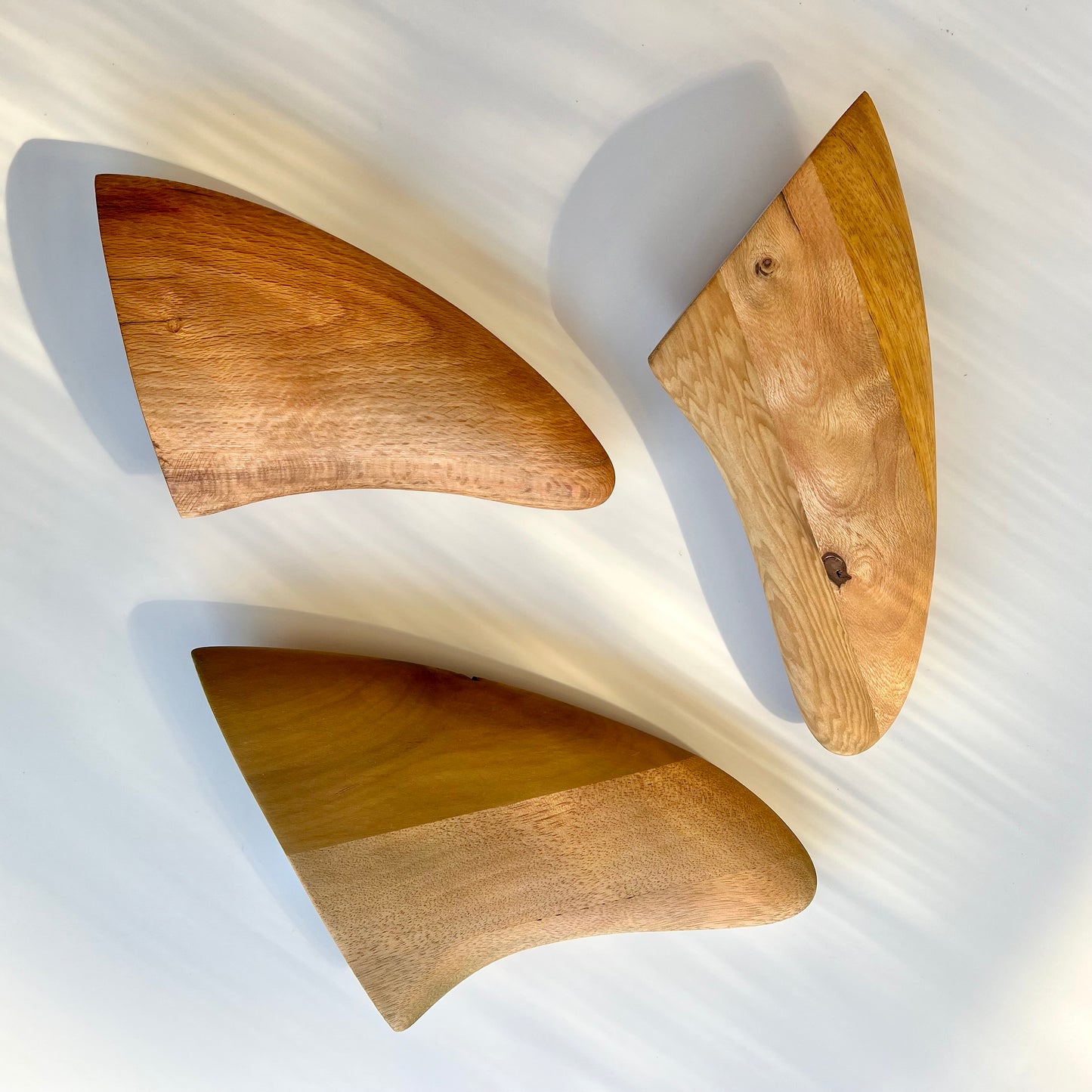 Escultura Aleta Madera