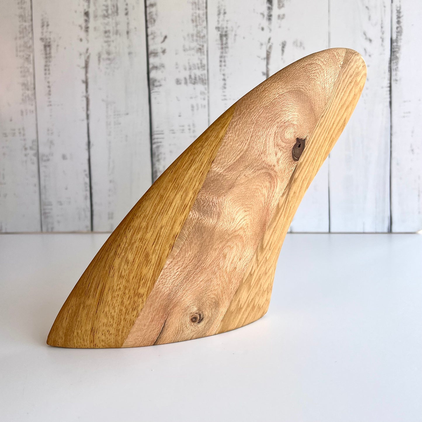 Escultura Aleta Madera