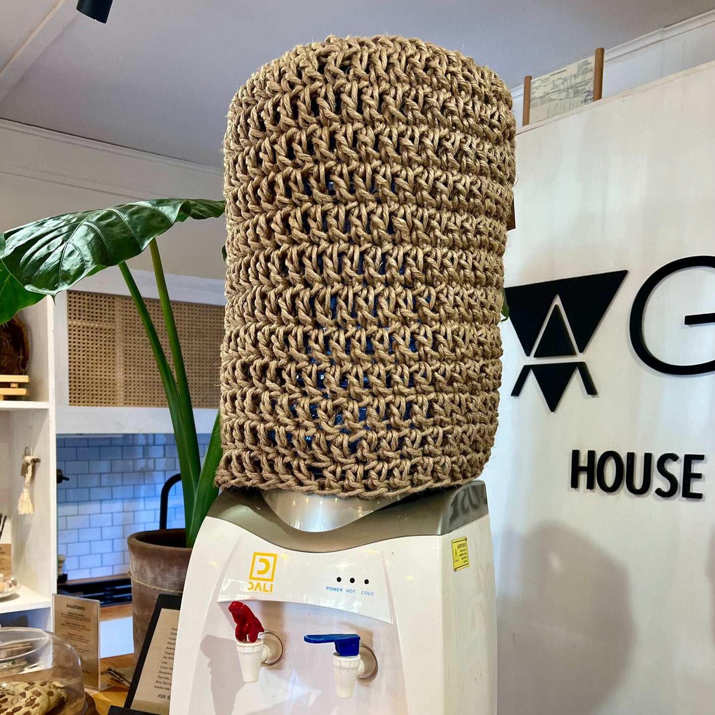 Cubre bidón Macramé