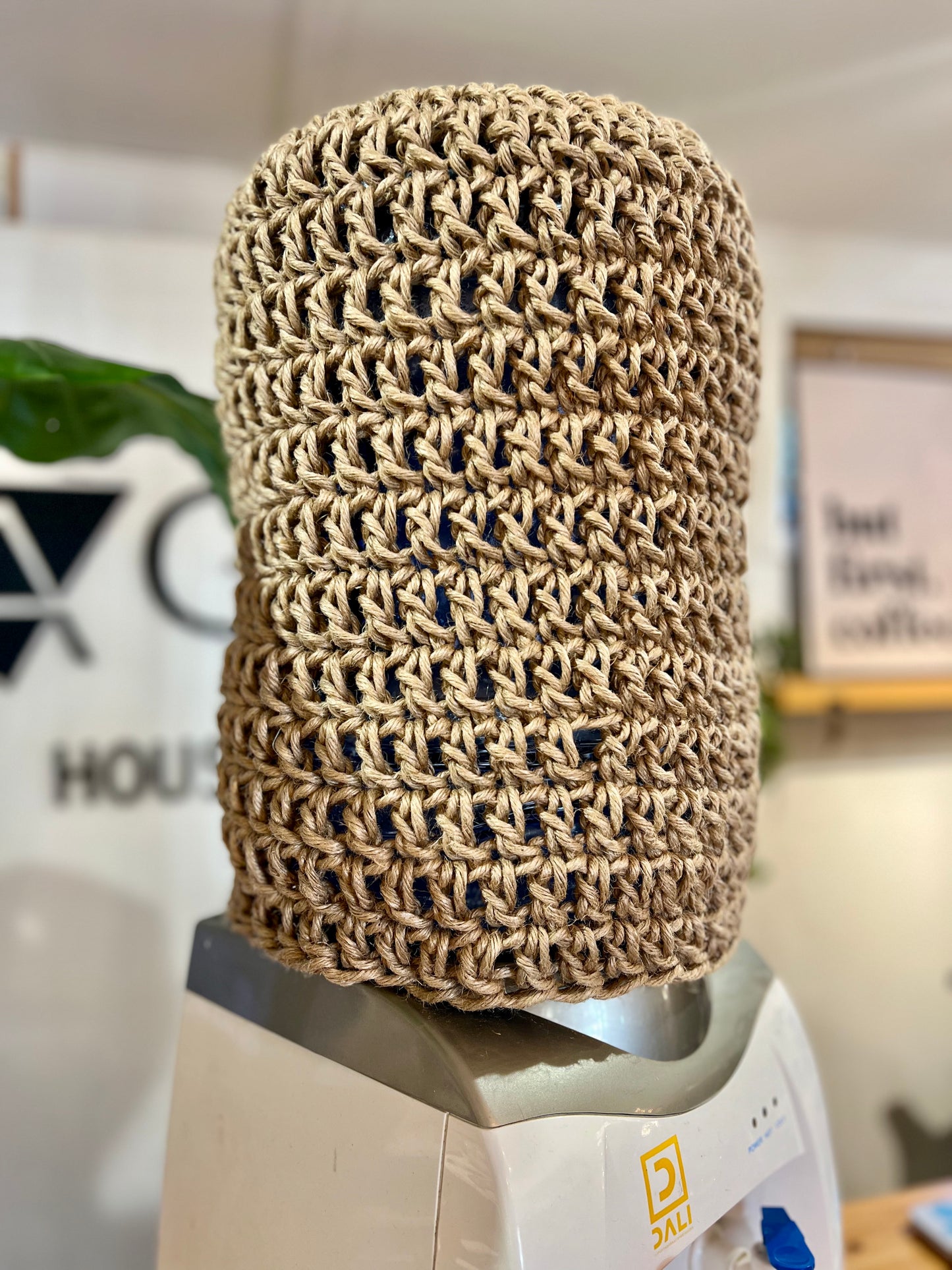 Cubre bidón Macramé