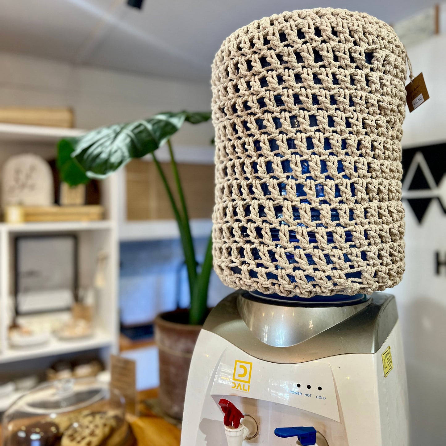 Cubre bidón Macramé