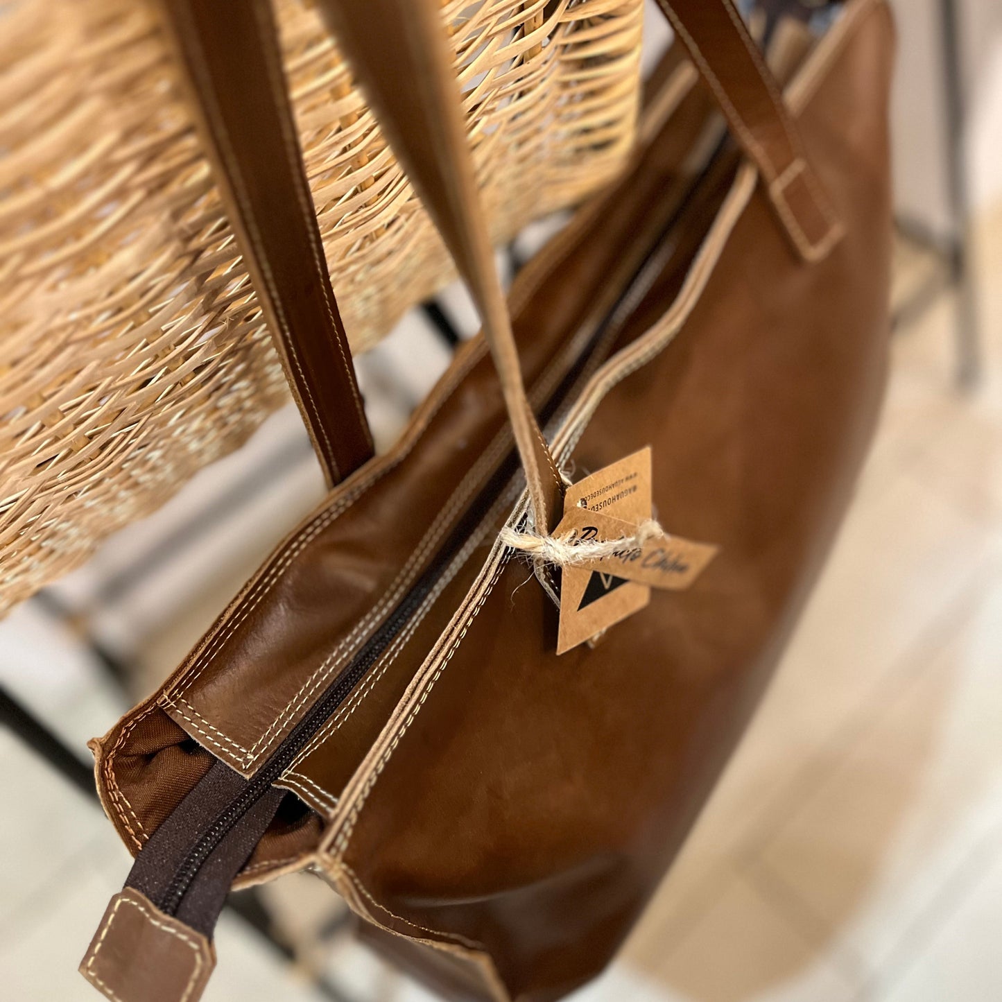 Cartera Cuero Candelaria