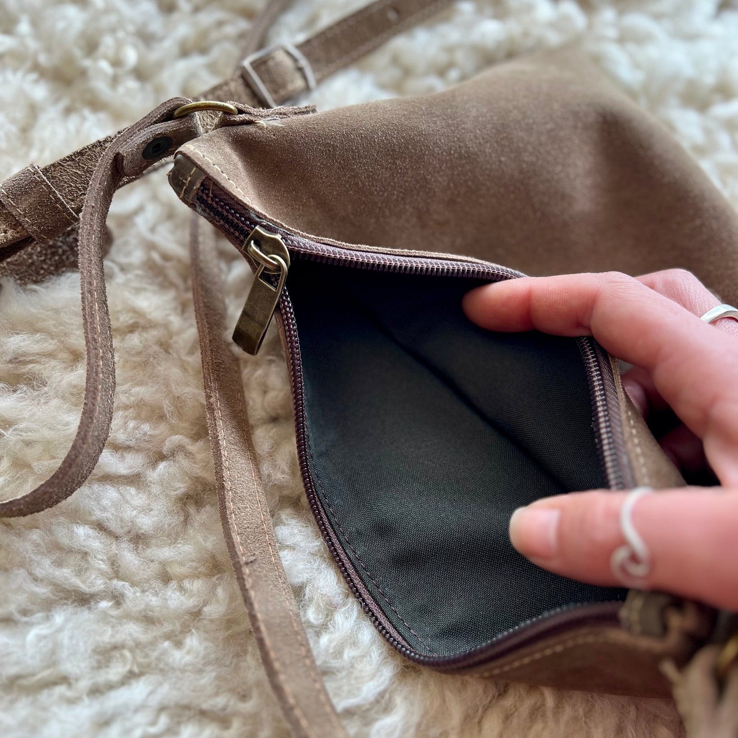 Cartera Cuero Zante