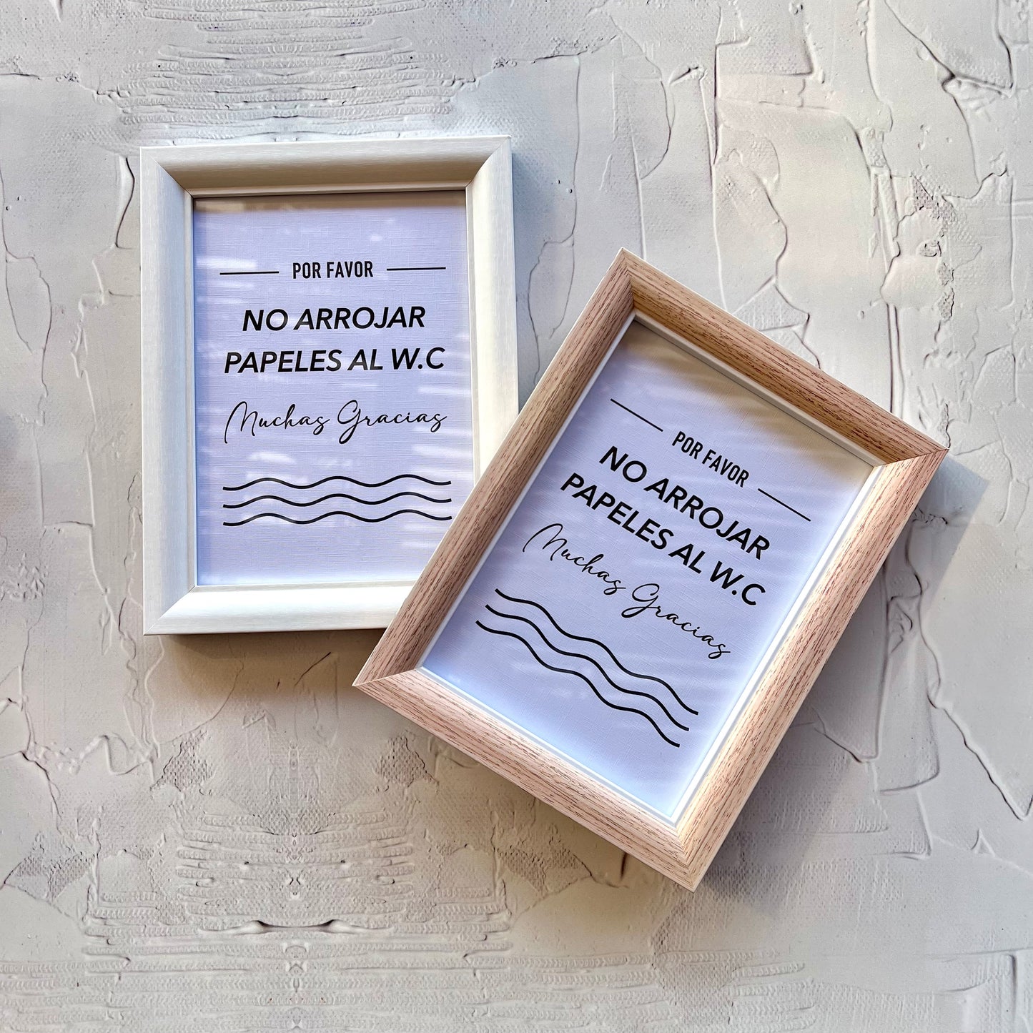 Cuadro Papel Baño