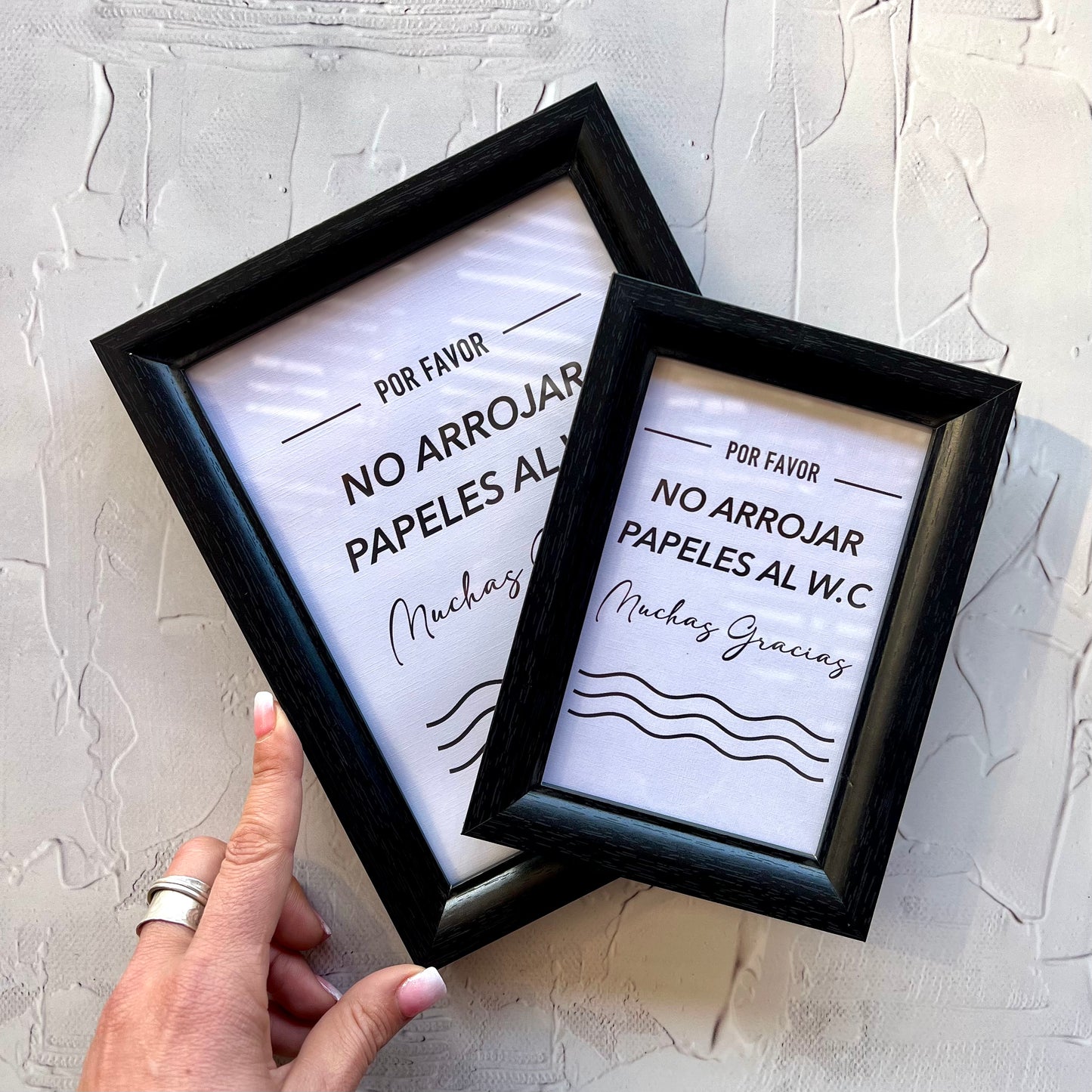 Cuadro Papel Baño