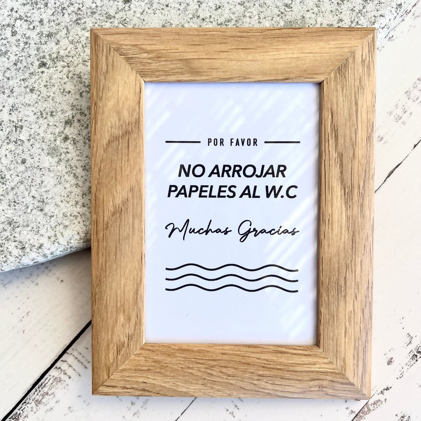 Cuadro Papel Baño