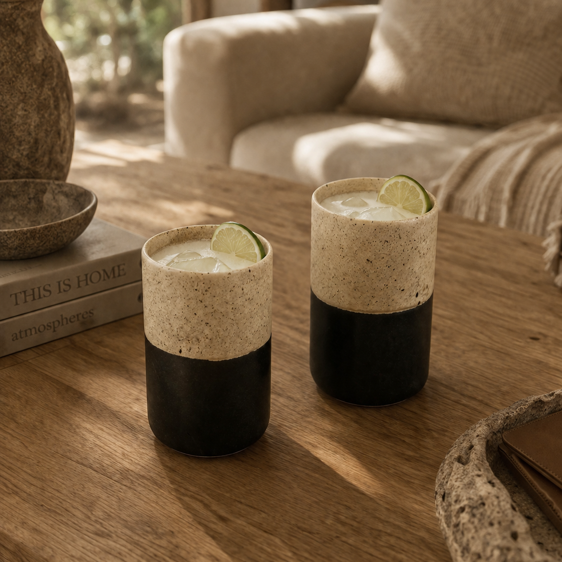 2 Vasos cerámica
