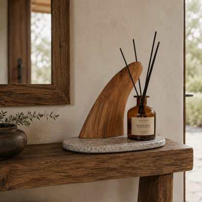 Escultura Aleta Madera