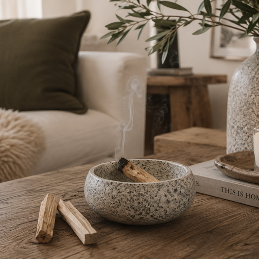 Ritual Palo Santo + Bowl de Piedra