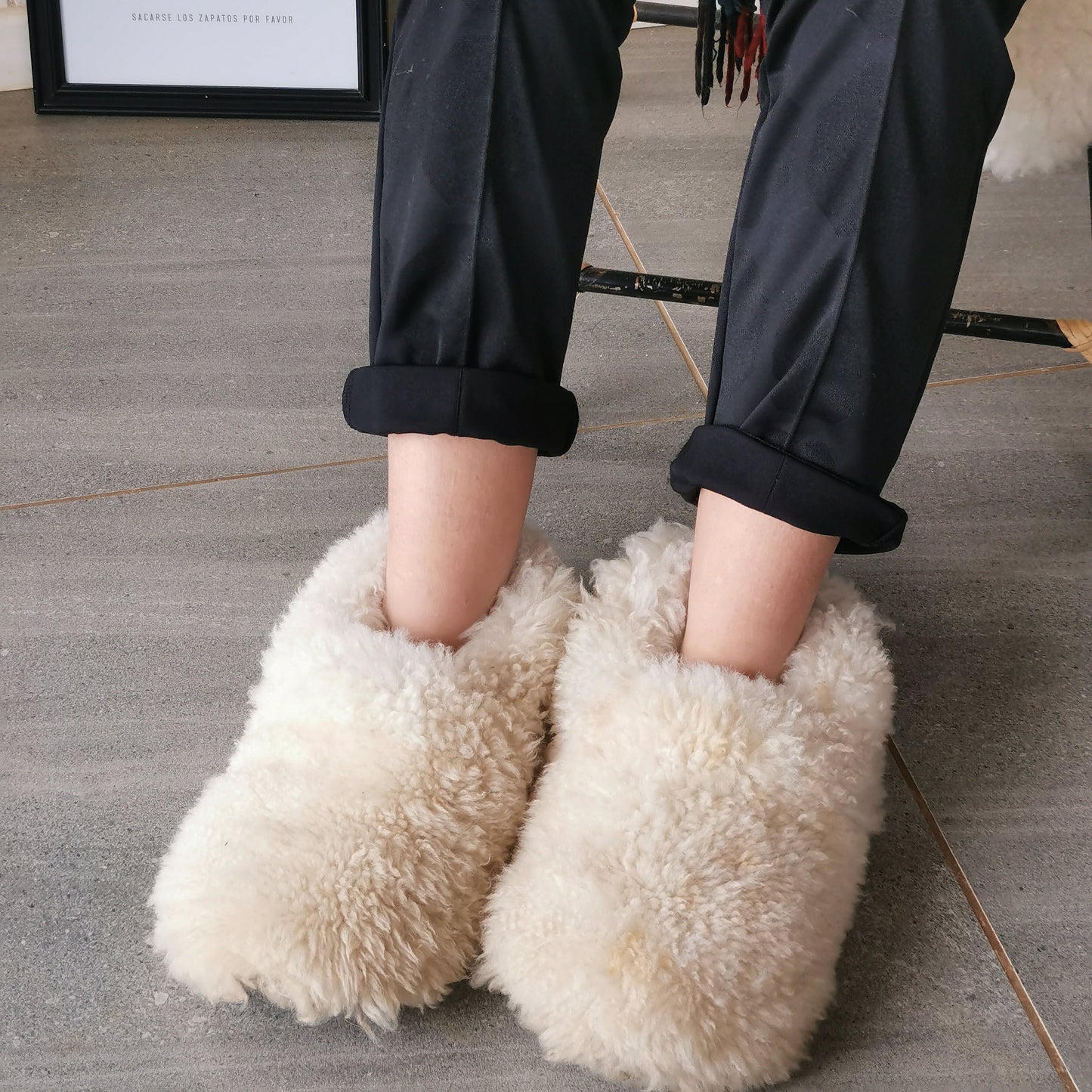 Pantuflas de Cordero