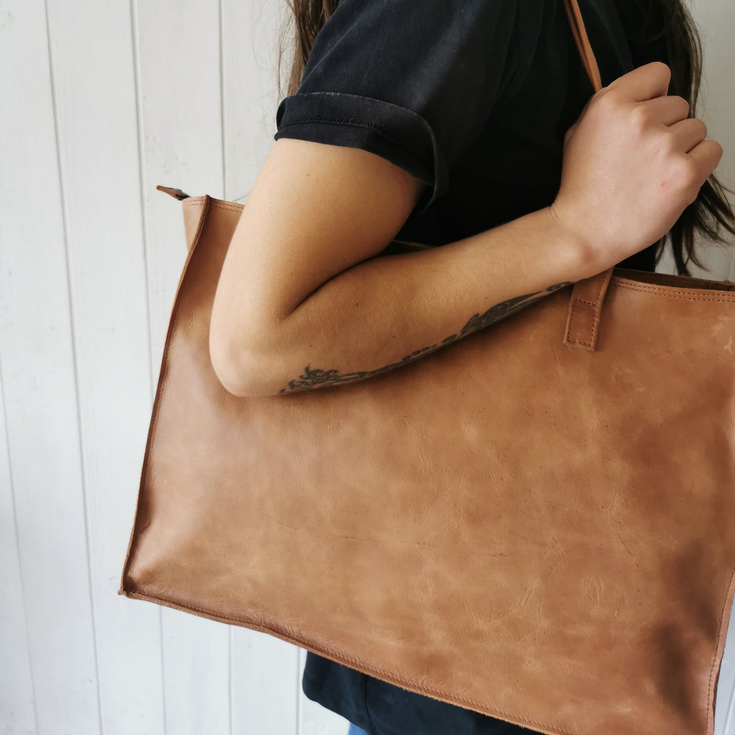 Cartera Cuero Candelaria