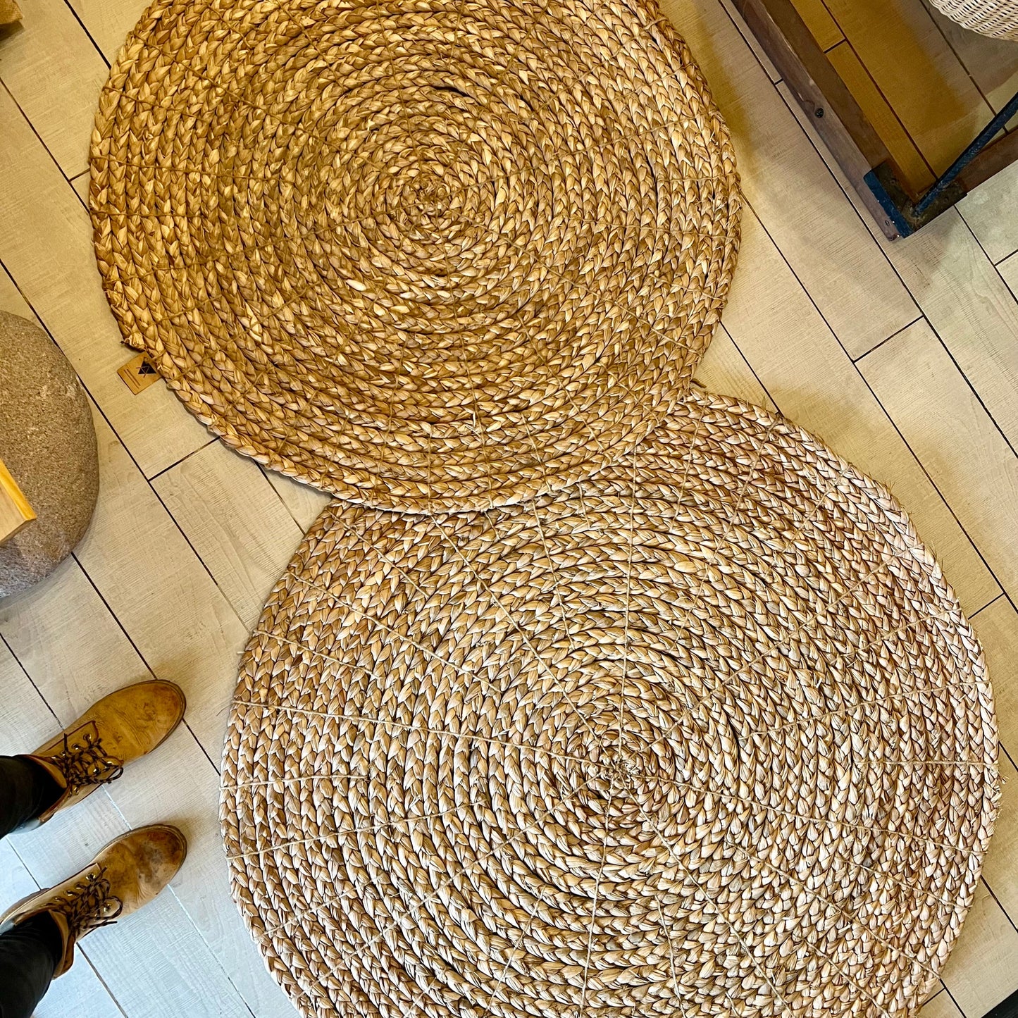 Alfombra Redonda Fibra