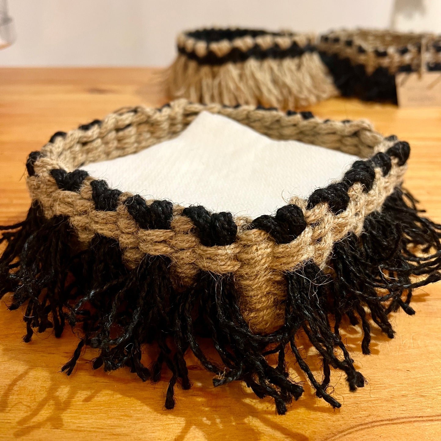 Servilletero Macramé