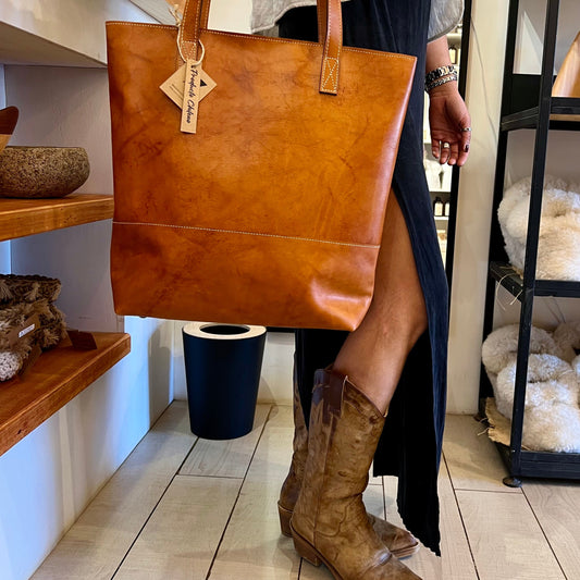 Cartera Cuero Bali