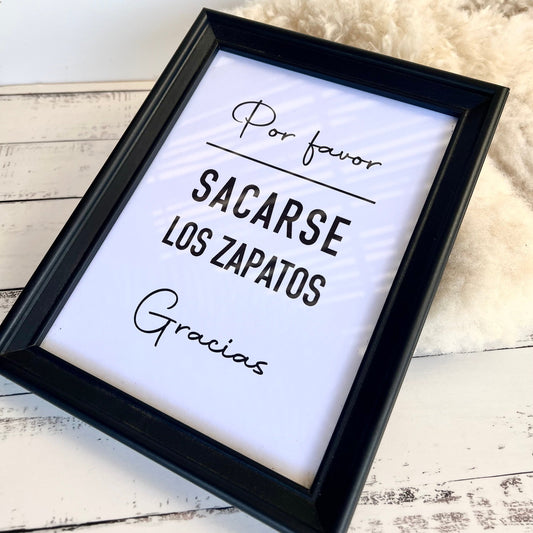 Cuadro Sacarse los Zapatos
