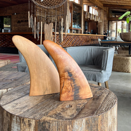 Escultura Aleta Madera