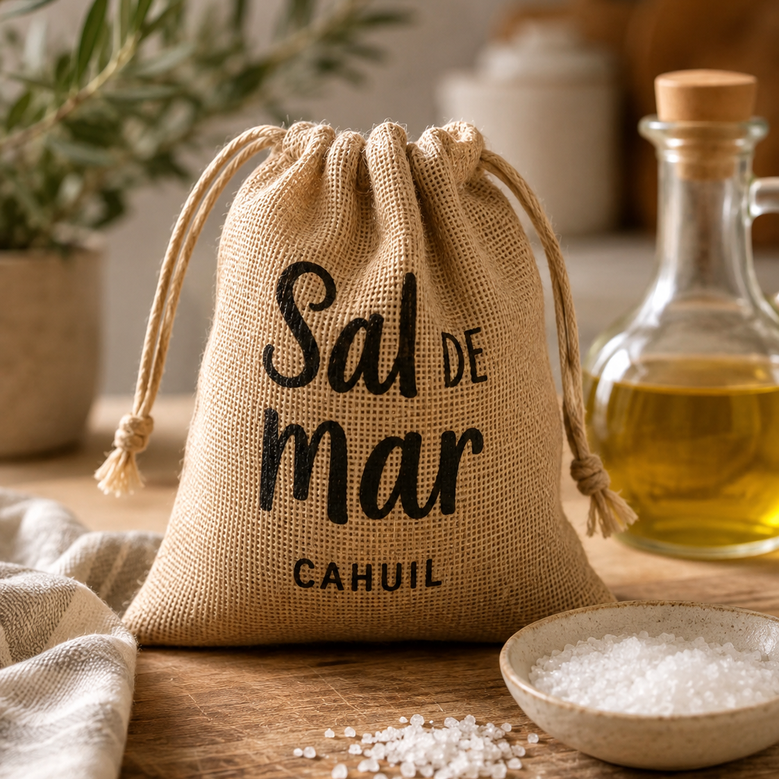 Mortero Piedra Río + Sal de Mar