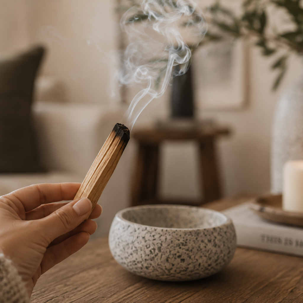 Ritual Palo Santo + Bowl de Piedra