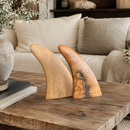 Escultura Aleta Madera